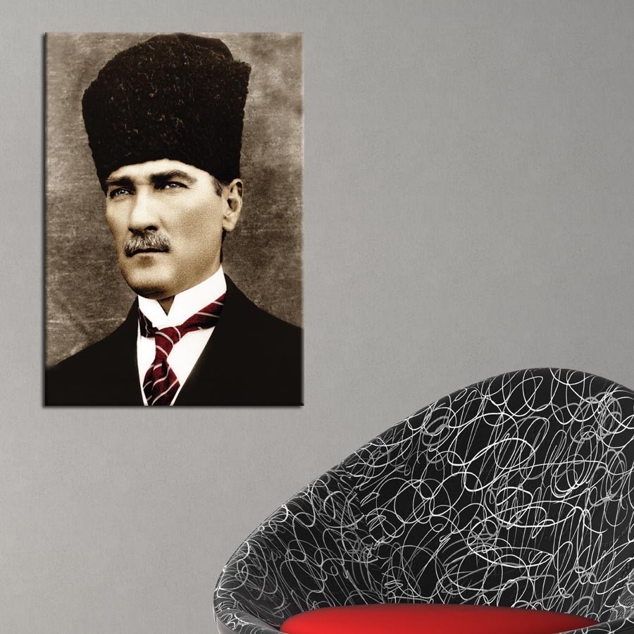 Tek Parça Atatürk Tablosu