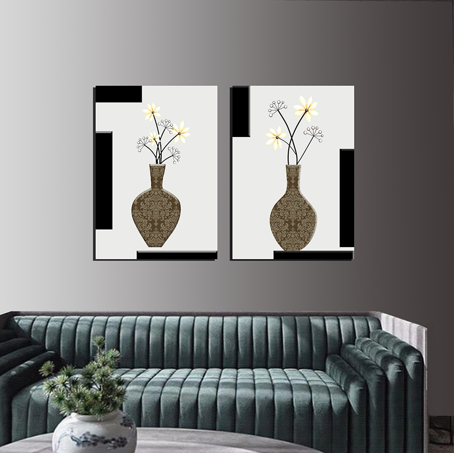 Geometrik Şekiller Minimalist Koleksiyon Tablolar