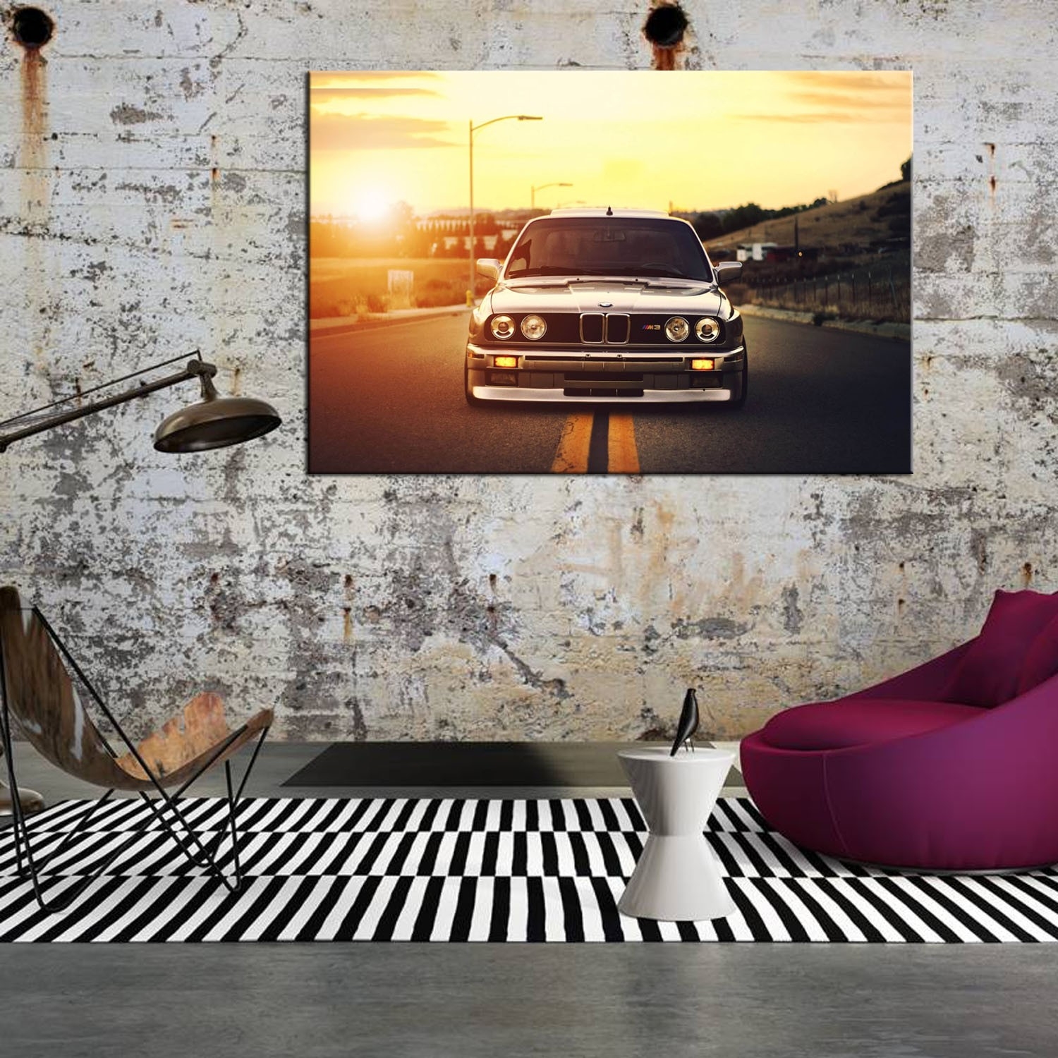 Bmw Nostalji-Dekoratif Kanvas Tablolar - 2024 Trend Tablolar