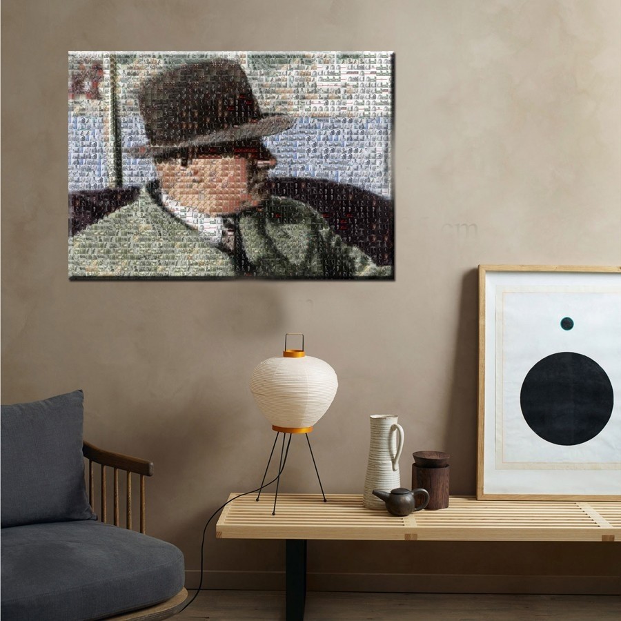 Kanvas Atatürk Tablosu-Kanvas Tablo-Duvar Tablosu