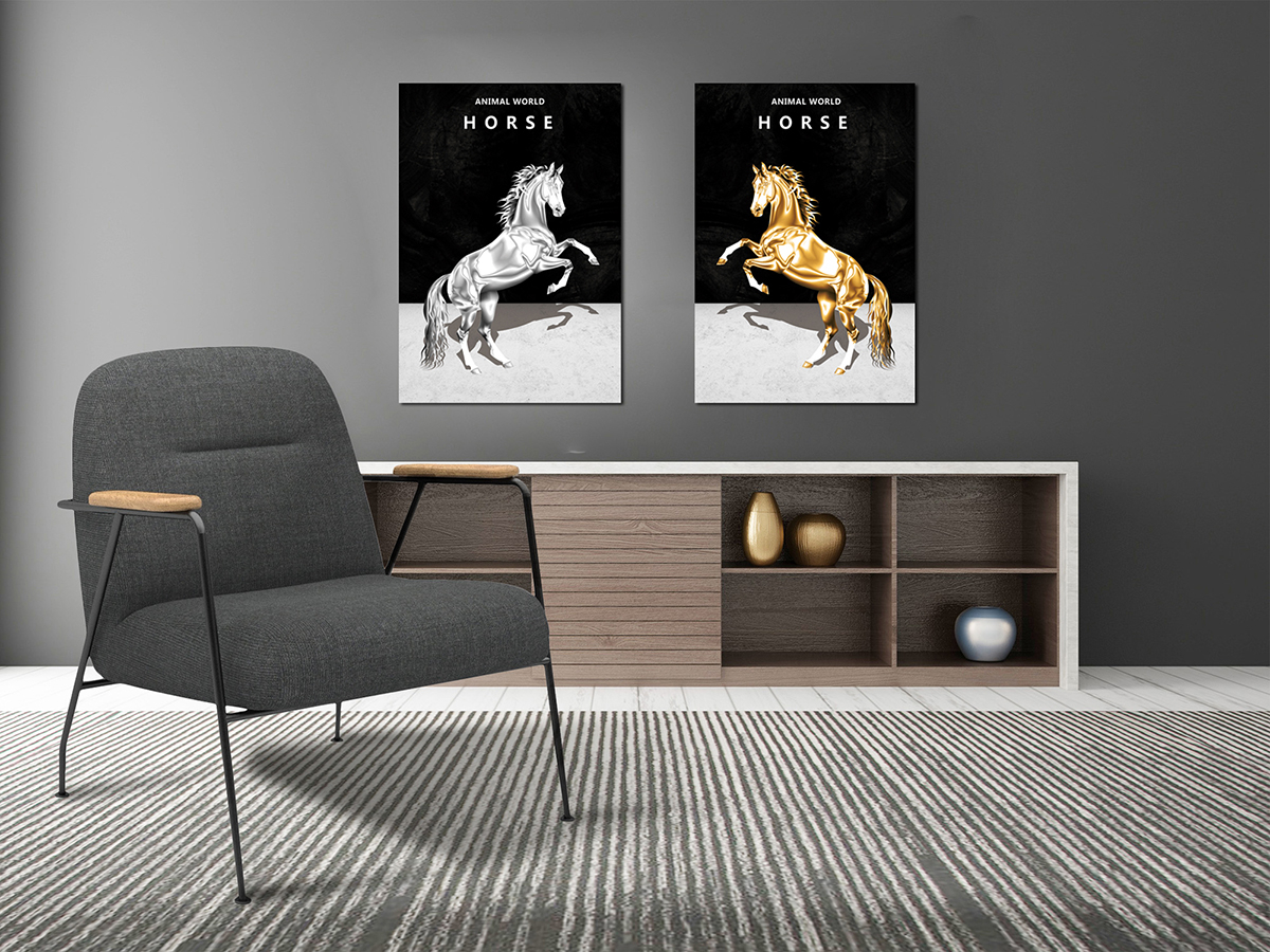 Geometrik Şekiller Minimalist Koleksiyon Tablolar