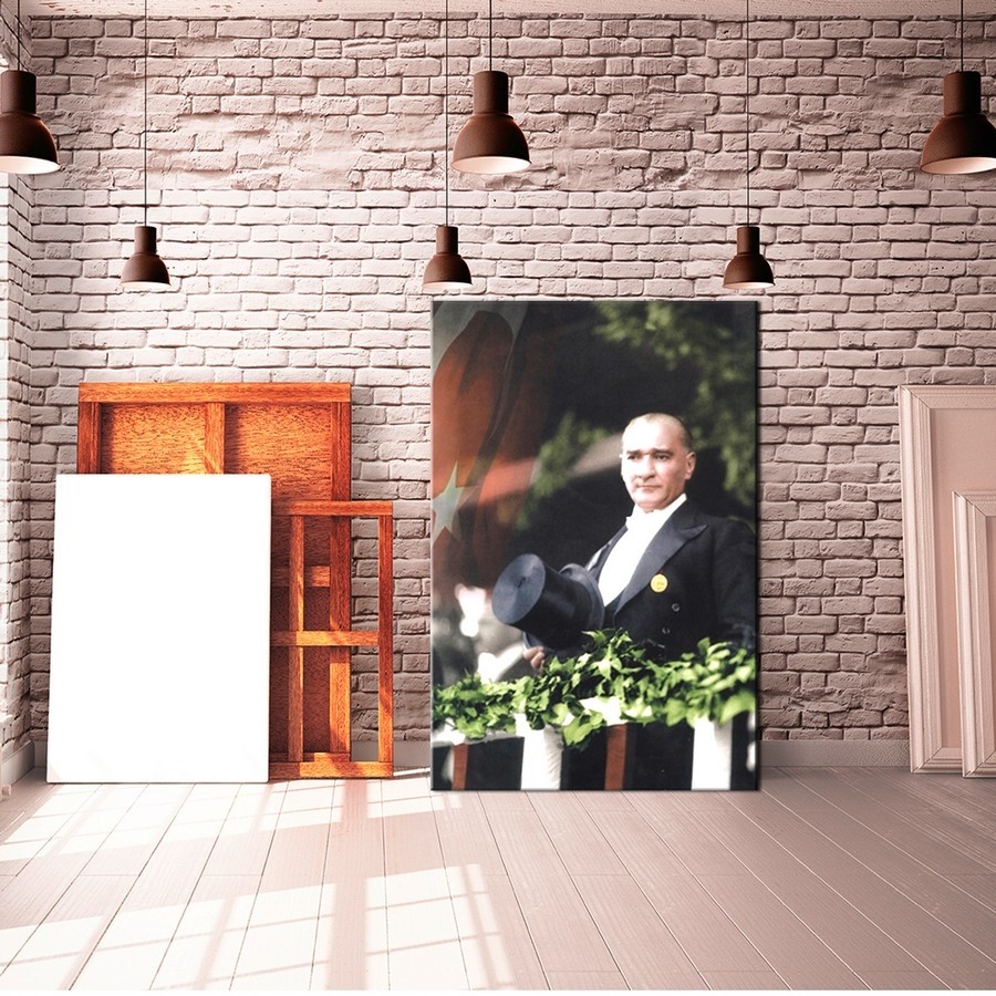 Tek Parça Atatürk Tablosu