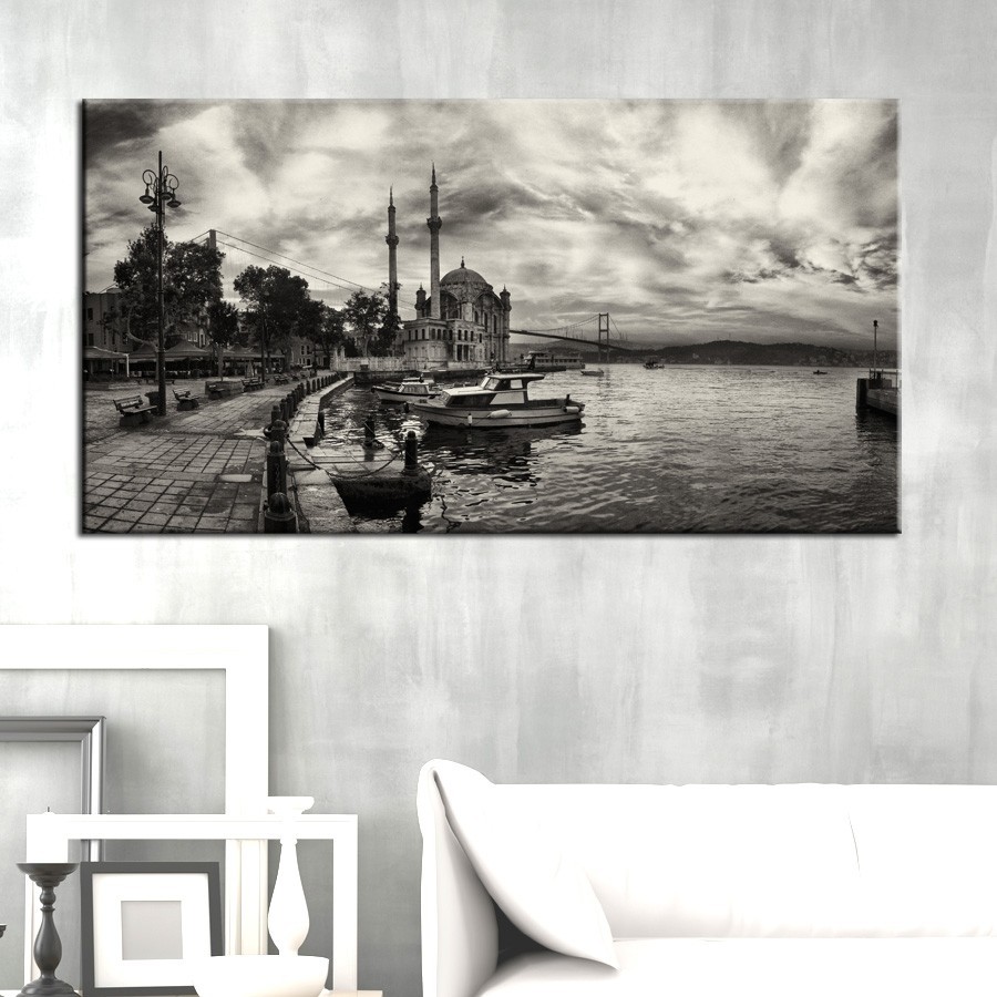 İstanbul Ortaköy -Kanvas Tablo - Dekoratif Kanvas Tablolar