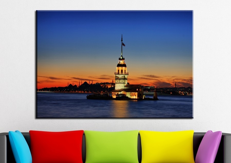 Kız Kulesi Kanvas Tablo