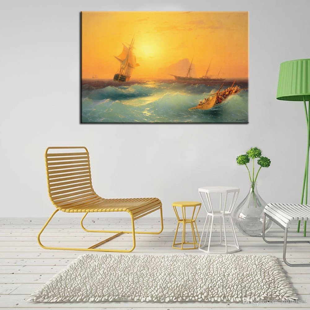 İvan Aivazovsky- Dekoratif Kanvas Tablolar - 2024 Trend Tablolar