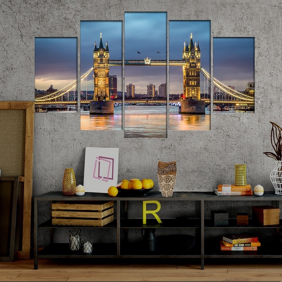 5 Parçalı London Bridge Tablosu