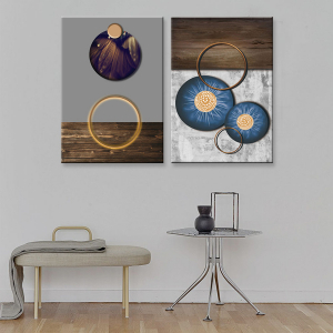 Geometrik Şekiller Minimalist Koleksiyon Tablola..