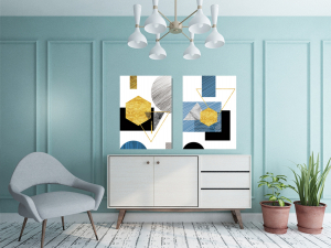 Abstract Şekiller-Geometrik Şekiller Minimalist ..