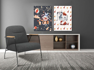 Geometrik Şekiller Minimalist Koleksiyon Tablola..