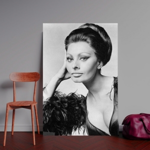 Sophia Loren Kanvas Tablo-Dekoratif Kanvas Tablo..
