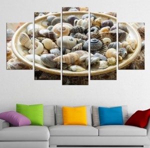 5 Parçalı Kanvas Tablo - Dekoratif Kanvas Tablol..