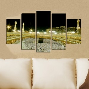 5 Parçalı Kanvas Tablo - Kabe Tablosu