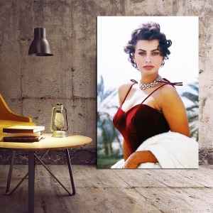 Sophia Loren Kanvas Tablo-Dekoratif Kanvas Tablo..