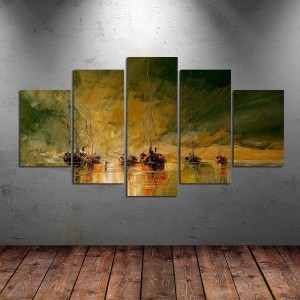 5 Parçalı Gemi Tablosu