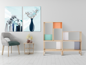 Geometrik Şekiller Minimalist Koleksiyon Tablola..