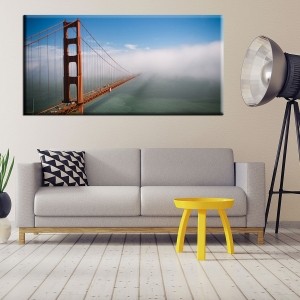 Amerika Golden Gate Bridge-Kanvas Tablo - Dekora..