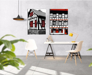 Geometrik Şekiller Minimalist Koleksiyon Tablola..